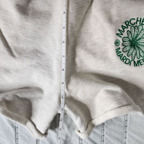 Mardi Mercredi Light Cream Colored Shorts - Picture 8 of 8